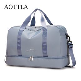 Duffel Bags AOTTLA For Women Handbag Nylon Luggage Crossbody Bag Men's Travel Casual Ladies Fashion Shoulder 230826