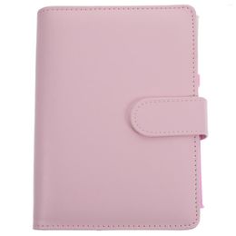 Decorative Pockets Planning Budget Notebook Expense Tracking Binder Loose Leaf Notepad Portable DIY Decorate