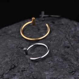 Top 1 Pc Fashion Punk Style Fake Lip Piercing Nose Ring Body Accessories for Sexy Women Men