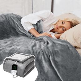 Blankets Household Electric Blanket With Double Layer Portable Soft Thicker Heaters For Feet Belly Waist Shoulders