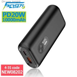 Power Bank 20W Fast Charger Powerbank 10000mAh External Battery Fast Charge Portable Power Banks for iPhone Samsung Q230826