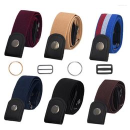Belts Women Elastic Lazy Belt Ladies No Buckle Jeans Dress Female Male Invisible And Seamless
