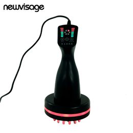 Other Massage Items Guasha Health Care Meridian Brush EMS Body Neck Shoulder Back Pain Relief Massager Heat Therapy Home Use Beauty Machine 230826