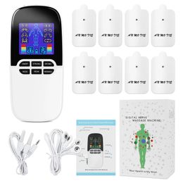 Other Massage Items EMS Back Device Health Care TENS Unit Laser Rhinitis Treatment Muscle Stimulator Body Massager Digital Therapy Machine 230826
