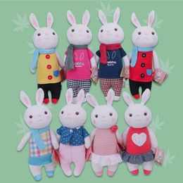 Dolls 34cm Lovely Tiramitu Rabbits Original Doll Stuffed Plush Soft Toys For Kids Gift Coelho Boneco Christmas Present 230826