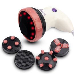 Other Massage Items 4 In 1 Electric Slimming Vibrating Body Relax Health Care for Anti Cellulite Machine Beauty Tools 230826