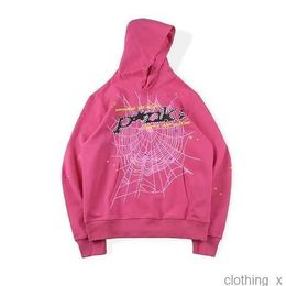 Spider hoodies designer mens Pullover Red Sp5der Young Thug 555555 Angel Hoodies Men womens hoodie Embroidered spider web sweatshirt joggers US Size S/M/L/XL A038 VFFA