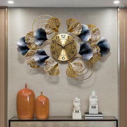 Wall Clocks Luxury Digital Clock 3d Large Metamodern Restaurant Mechanism Silent Living Room Relogio De Parede Decoration