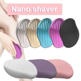 Epilator Painless Physical Hair Removal Crystal Erase Safe Easy Cleaning Reusable Body Beauty Depilation Glass Shaver 230826