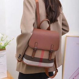 School Bags Genuine Leather Backpack Fashion Luxury Women High Quality Handbag Women's Commuting Bag Female Travel Oxford Casual Backpacks 230826