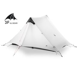 Tents and Shelters LanShan 2 3F UL GEAR Person 1 Outdoor Ultralight Camping Tent 3 Season 4 Professional 15D Silnylon Rodless 230826