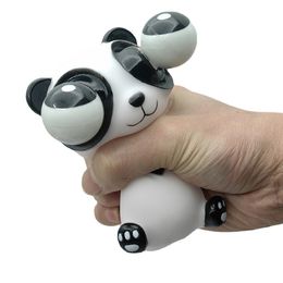 Decompression Toy Explosive Eye Dolldecompress Toys Anti-Stress Pressure Panda Decompression Squeeze Ball Children Adult Harno'S Soft Gift 230826
