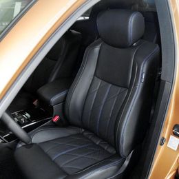 Car Seat Covers For Infiniti QX70 2023 Custom Fitted Faux Leather Full Set Interior Protector Accessories