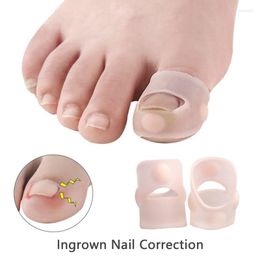 Nail Art Kits 1Pair Silicone Ingrown Toenail Correction Tool Invisible Toe Treatment