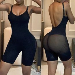 Women's Shapers HEXIN Women Seamless Bodysuit Slimming Shapewear Modelling Straps Low Back Waist Trainer Underwear Backless Sexy fajas colombiana 230827