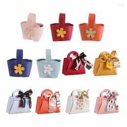 Gift Wrap 10 Pcs Candy Bag Wedding Party Favour Box For Bridal Shower Anniversary