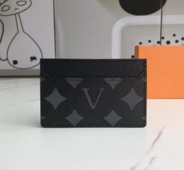 TOP Fashion designer card holder luxury wallet ladies purse Highs quality flower letter coin purses men women wallets plaid with Original box dust bag