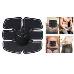 Portable Slim Equipment Electric EMS Muscle Stimulator Fitness Body Toner Slimming Massager Wireless Trainer Abdominal ABS Health Care 230826
