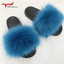Slippers Faux Fur Slippers Women Home Fluffy Flat Slides Winter Comfort Furry House Sweet Shoes Female Slipper Indoor Flip Flops 230826