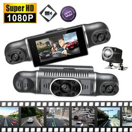 Mini Cameras Car Dash Cam 4 Channel Driving Camera FHD 1080P Front Left Right Rear with WiFi Night Vision Loop Recording 24H Parking Monitor 230826