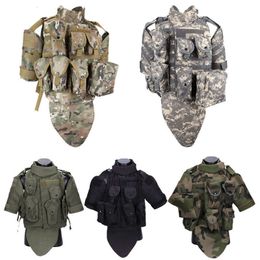 Men's Vests Men Tactical Molle OTV Airsoft Assault Combat Vest Military Survival Armour Gear 230826