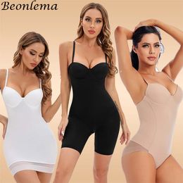 Waist Tummy Shaper Bodysuit Women Shapewear Body With Cup Compression Bodies Belly Sheath Trainer Reductive Slimming Underwear 230826