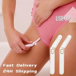 Epilator Portable Bikini Shaver And Trimmer For Women Electric Dry Use Personal Groomer Intimate Ladies Shaving 230826