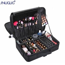 Waist Bags Brand Female High Quality Professional Makeup Organiser Bolso Mujer Cosmetic Bag Large Capacity Storage Case Multilayer Suitcase 230826