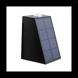 Wall Lamp Outdoor Solar Light Garden Villa Courtyard Porch Landscape Decorative Up And Down Luminous Washer Lights