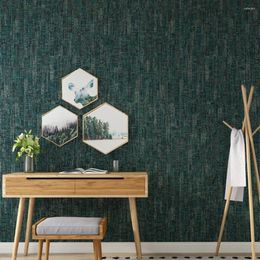 Wallpapers Modern Fibre Flax Plain Solid Colour Ins Green Linen Wall Paper For Living Room Bedroom Background Non Woven Papel Contact Grey