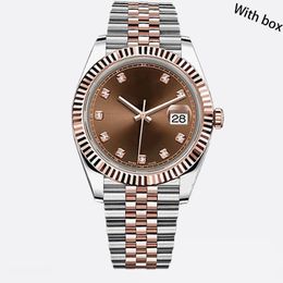 quartz womens watch date just machine mens watch Steel Wimbledon Dial Bezel Watch 41mm 36mm 31mm Automatic Mechianical Wristwatches Jubilee Strap Sapphire Glass