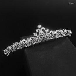 Hair Clips JADE ANGEL Bridal Crown Exquisite Temperament Zircon Luxury Wedding Party Style Head Jewellery