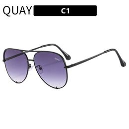 QUAY Sunglasses Designer's fashionable sunscreen glasses Polarizer anti-UV brand anti-UV strong sunglasses 561