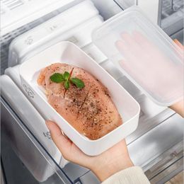 Storage Bottles Chicken Breast Sub Packing Refrigerator Fresh-keeping Box Heated Microwave Oven Heat Food Sealed Cold Kitchen Boxes