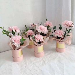 Gift Wrap Gifts Box Packaging Flower Wedding Mini Cute Bouquet Vase Engagement Valentine's Day Birthday Candy Cardboard Boxes