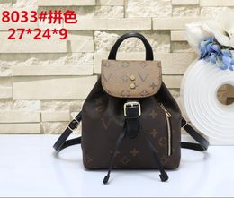 New High Quality Luxury Backpack Classic Book Bag MonograMen's and Women's Fashion Luxury Bag