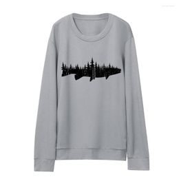 Men's Hoodies Spring And Autumn Forest Hoodie Long Sleeve Leisure All Novelty Clothing Top