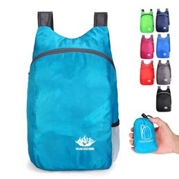 School Bags Explosion Outdoor Folding Backpack Waterproof Ultralight Portable Travel Bag 230826