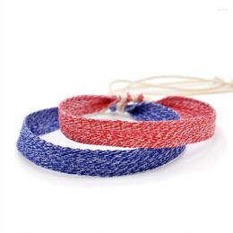Charm Bracelets Weave Boho Handmade Braided For Women Arrow Pattern Adjustable Soft Cotton Rope Bracelet Vintage Jewelry