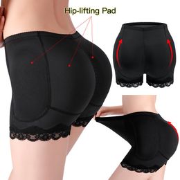 Waist Tummy Shaper Women 4pcs Pads Enhancers Fake Ass Hip Butt Lifter Shapers Control Panties Padded Slimming Underwear Enhancer Pant 230826