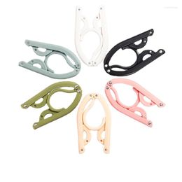 Hangers Multifunctional Plastic Folding Clothes Rack For Adults And Children Portable Support Household Seamless Hanger