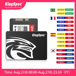 Hard Drives KingSpec HDD 2.5" SATA SSD 128GB 256GB 512GB 1TB 2TB SATAIII 120GB 240GB 480GB SSD Internal Disk Hard Drive for Laptop Desktop 230826