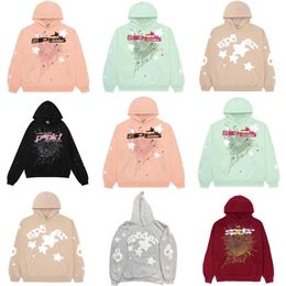 designer mens spider hoodies Pullover Sp5der Young Thug 555555 Angel Hoodies womens hoodie Embroidered loose long sleeve spider sweatshirt y2k joggers M0PD