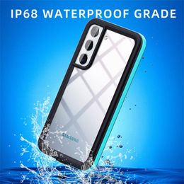 Waterproof Phone Cases for Samsung Galaxy S23 S22 Plus S22 Ultra 5G Swimming Divng Ski Mountaineering Cover