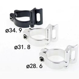Bike Derailleurs Taiwan road bicycle Straight hanging bike front derailleur clamping ring 28.6 31.8 34.9mm Adapter switch stand 230826