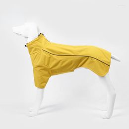 Dog Apparel Two Legged Pet Raincoat Water Resistant And Warm Labrador Alas Medium Large Costume