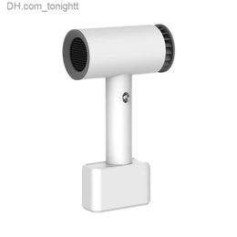 Portable professional hair dryer USB rechargeable ABS intelligent wireless cooling and heating hair dryer family travel Q230828