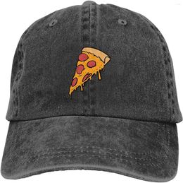 Ball Caps Pizza Hat Baseball Dad For Women Men Black Cotton Classic Vintage Adjustable Washed Dyed Low Profile Sport Cap Outdoor