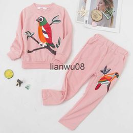 Clothing Sets Baby Kids Girls Clothes 2021 New Autumn Winter Baby Girls Clothing Sets Outfit Kids Casual Sport Suit For Children Clothing Sets x0828