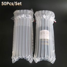 Gift Wrap 50Pcs/Set Wine Bottle Protector Bubble Bags Air Column Buffer Bubble Bag Roll Film Protection Inflatable Packaging Bag 230828